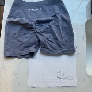 Alphalete Amplify Shorts French Blue XS